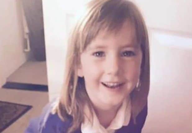 Gracie Foster, aged 4, died from meningitis.