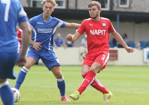 Buxton Fc v Chesterfield (red), Laurence Maguire
