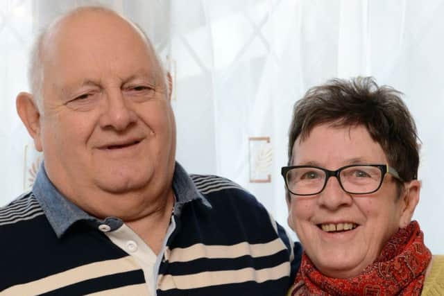 Peter and Ann Fountain celebrate their golden wedding anniversary
