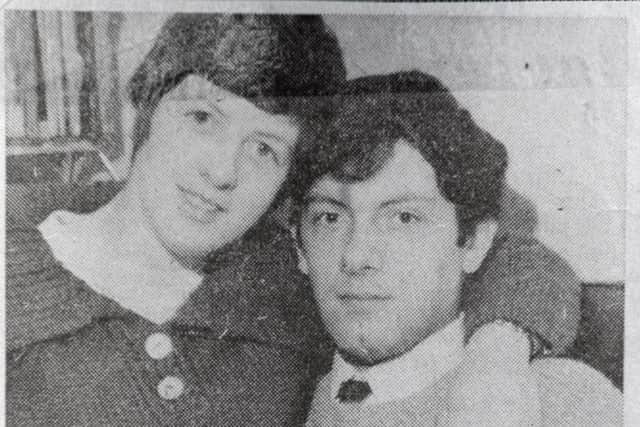 Peter and Ann Fountain celebrate their golden wedding anniversary
