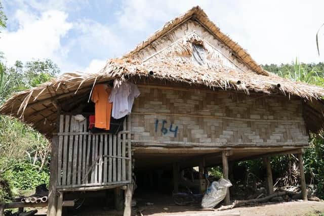 A house in Umpiem Mai refugee camp. Photo: Matt Gonzalez-Noda