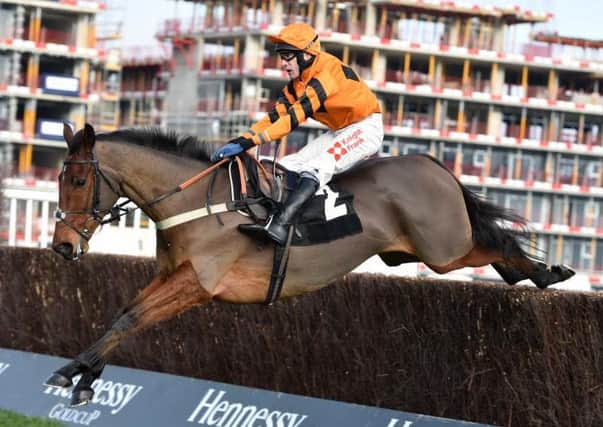 NEW KING ON THE BLOCK? -- novice Thistlecrack is aiming to spike the guns of stablemate Cue Card in the 32Red King George at Kempton on Boxing Day.