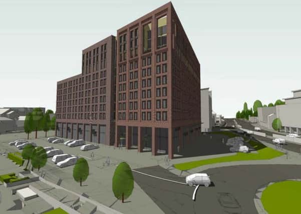 An artist's impression of the new plan for Sheffield's Ecclesall Junction development