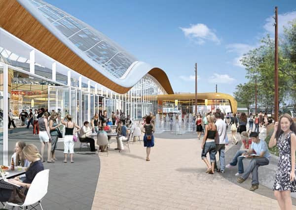 The proposed Â£300 million Meadowhall extension.