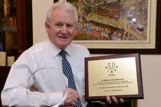 John Warnock Sheffield MBE