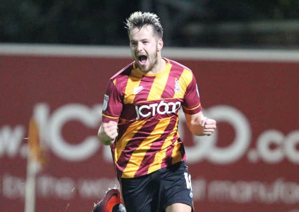 Marc McNullty is currently on loan at Sheffield United's promotion rivals Bradford City
