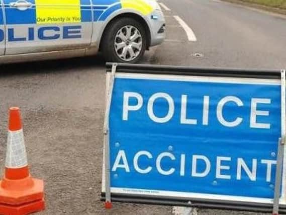 A road in Doncaster is closed following a road traffic collision