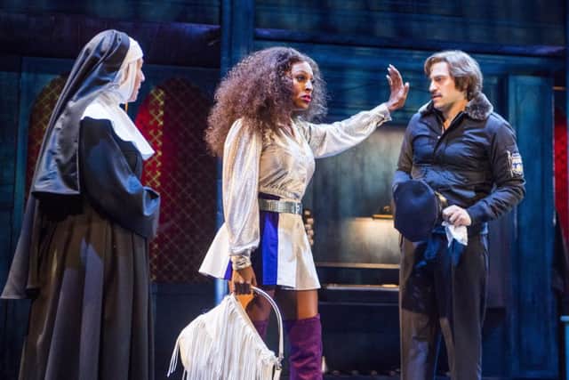Talk to the hand: Alexandra Burke in Sister Act