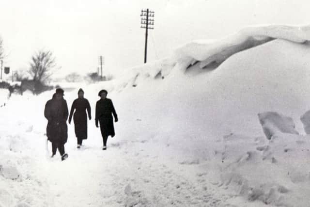 The big freeze of 1947 - snow at Edale