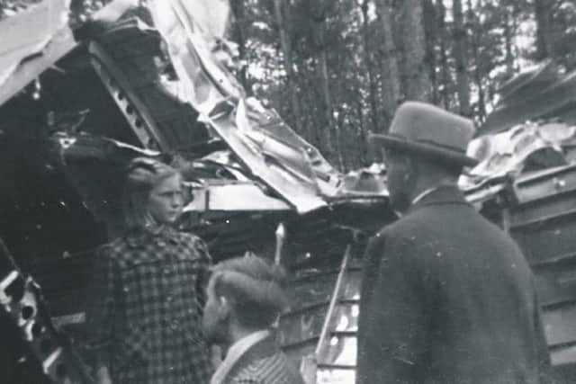 Members of the IG Heimatforschung Rheinland-Pfalz, or Historical Research Community Rhineland-Palatinate group, are trying to find information about Sgt Stanley Braybrook, from Sheffield, who died when his plane crashed in Germany in 1943. A photo of the original crash site.