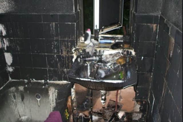 Fire damage