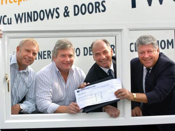 Yorkshire Windows announces its sponsorship of Sheffield Rugby Club back in 2006