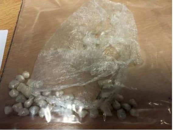 Crack cocaine found on a Sheffield street