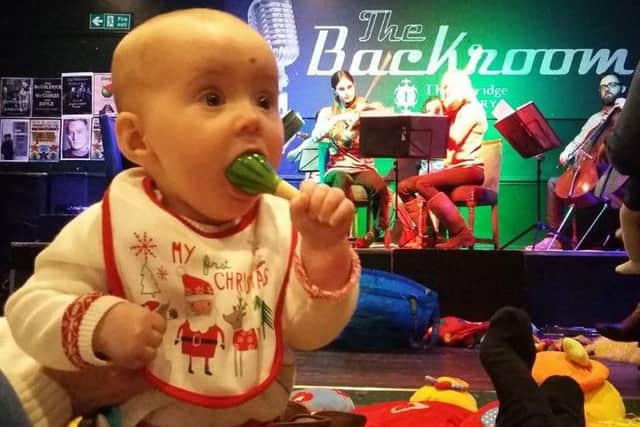 Babies do Beethoven!

NEW concert series for babies and their grown-ups launches

in Sheffield