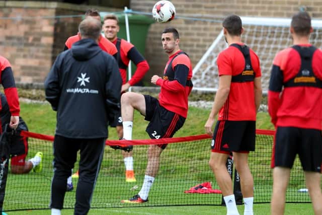 Daniel Lafferty is set to join Sheffield United permanently. Picture Simon Bellis/Sportimage