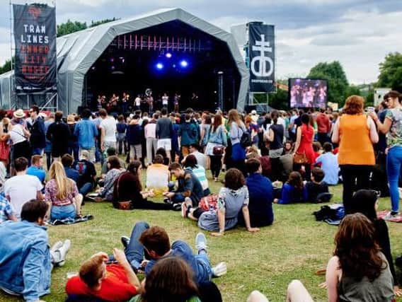 The Tramlines Festival is one of the events the 150,000 will be used to promote