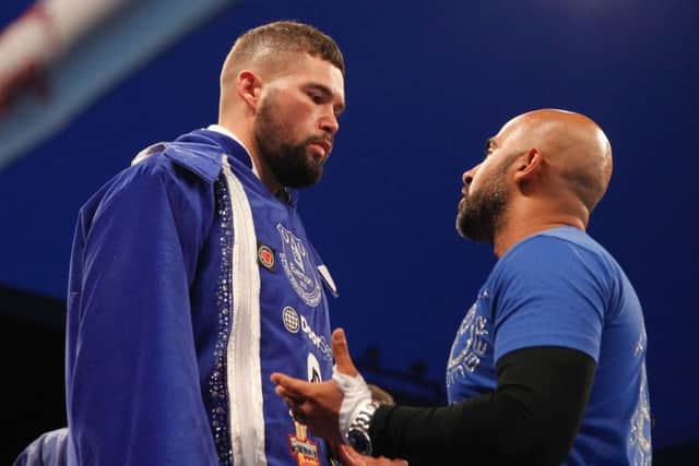 Tony Bellew gets the Coldwell lecture