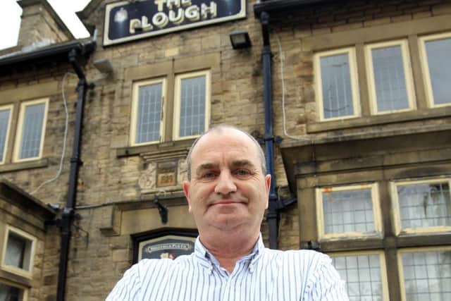 Peter Duff, chairman of the Save the Plough campaign group, outside the pub