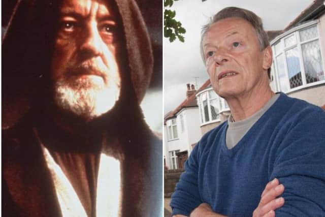 Tree campaigner Dave Dillner is likened to Jedi Knight Obi-Wan Kenobi.