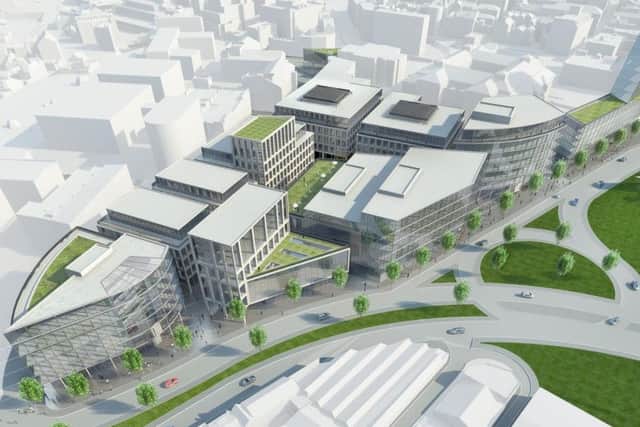 An aerial view of the proposed West Bar Square development, which developer Urbo Regeneration claims would create 5,000 jobs