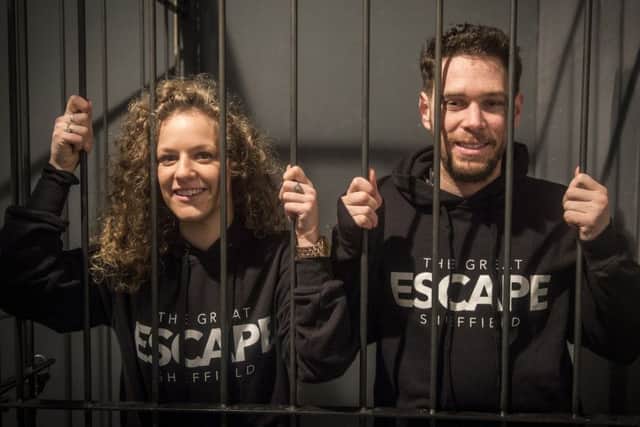 Hannah Duraid and Peter Lecole, who are behind The Great Escape