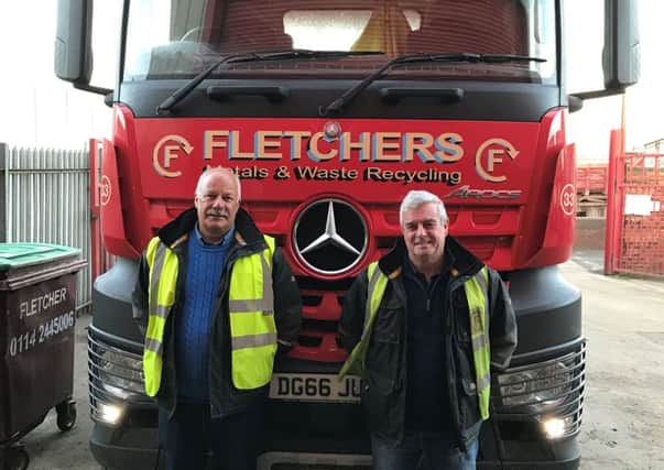 Joint owners of Fletcher Plant Ltd, Steve Lythgoe, left, and Richard Fletcher.