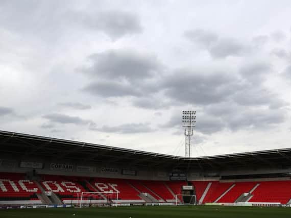 Lawlor was impressed by the Keepmoat Stadium