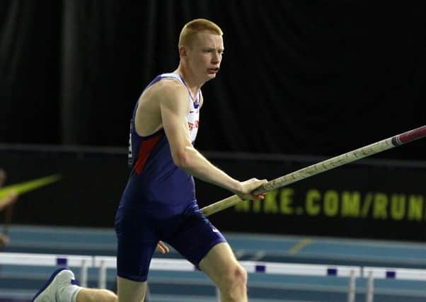 Adam Hague won gold in the British Indoor Championships