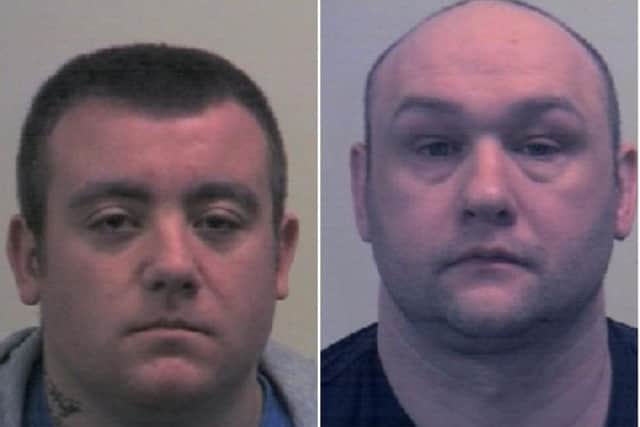 Lee Wolf, 24, and Martyn Sedgwick, 35 have both been jailed for seven years for their part in a shooting.