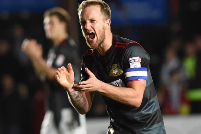 James Coppinger - praised by manager Darren Ferguson. Photo: Howard Roe/AHPIX.com