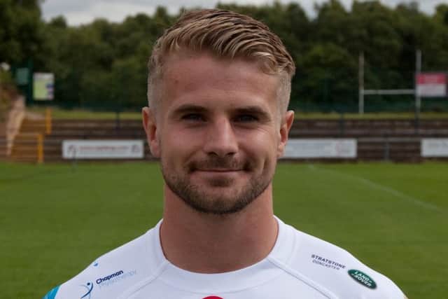 Doncaster Knights' Sam Edgerley: scored a length-of-the-field try