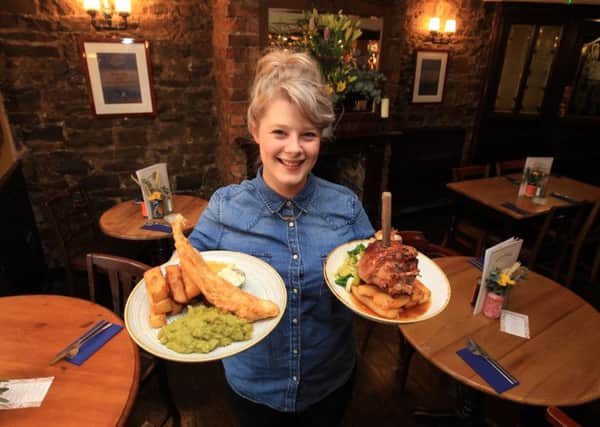 Food review at The Broadfield on Abbeydale Road in Sheffield. Pictured is assistant manager Leah Griffiths. Picture: Chris Etchells
