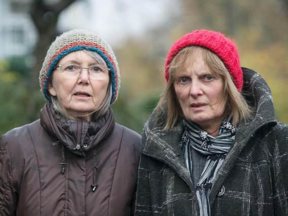 Jenny Hockey and Freda Brayshaw have been charged under the Public Order Act