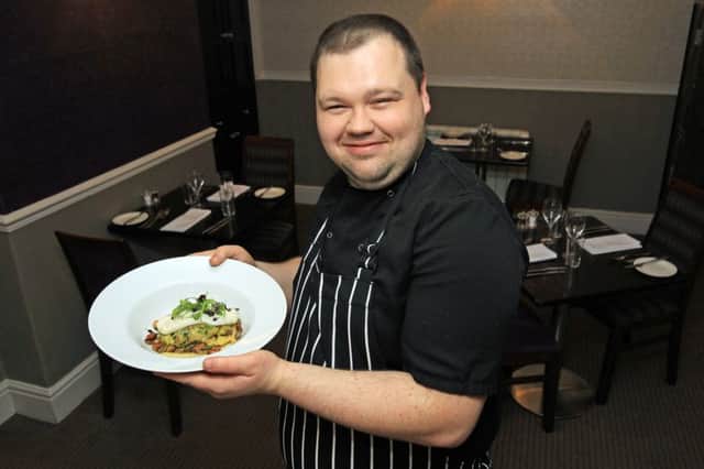 Food review at the Best Western Plus Aston Hall Hotel. Pictured is head chef Craig Simpson. Picture: Chris Etchells