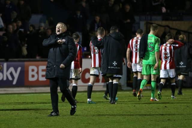 Chris Wilder has told Joe Riley to give his all for Sheffield United. Pic David Klein/Sportimage