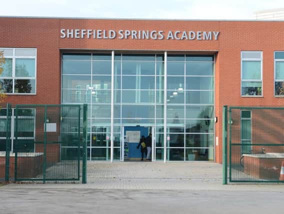Sheffield Springs Academy was visited twice by bomb disposal teams.