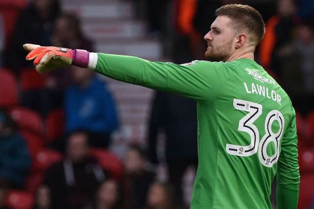 Doncaster's new keeper Ian Lawlor