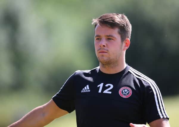 Marc McNulty has caught the eye in training this week Â©copyright : Blades Sports Photography