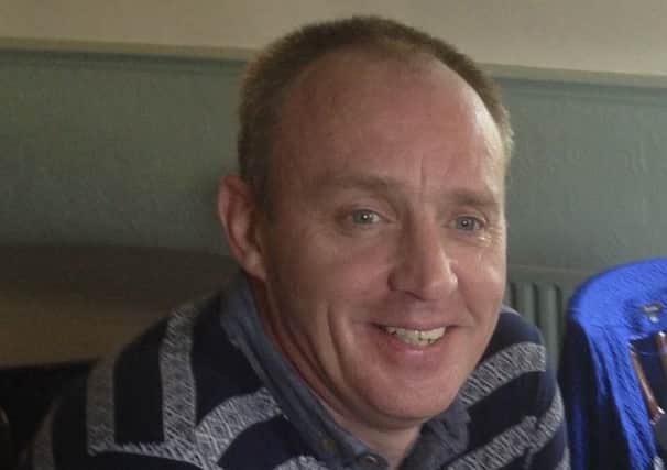 Pictured is deceased Darren Moorhouse, 49, whose death has sparked a murder investigation.
