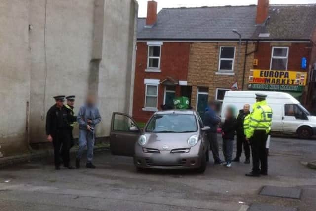 Men were arrested in Eastwood, Rotherham