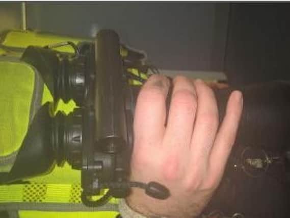 Police officers have been issued with night vision equipment in Rotherham