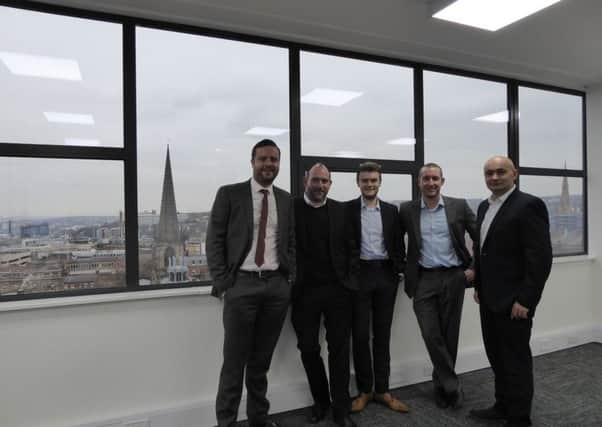 Jonathan Poole, MCR Property Group, Me, Harvey Squire  Fernie Greaves, Gavin Sampson  Inform Surveying and Steven Taylor  Inform Surveying