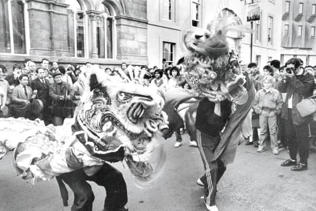 Chinese New Year celebrations 1985 Sheffield