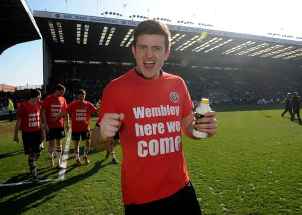 Harry Maguire came through Sheffield United's youth system 
Â©BLADES SPORTS PHOTOGRAPHY