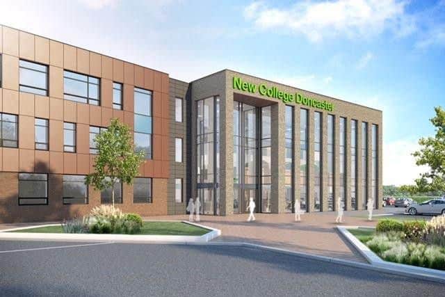Artists impression of the new sixth form