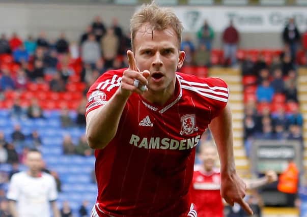Middlesbrough's Jordan Rhodes is a target for Sheffield Wednesday