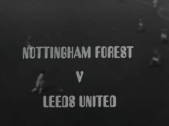 Leeds V Nottingham, 1969