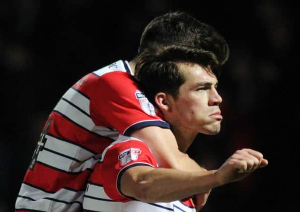 John Marquis struck twice for Rovers to take his tally to 17.