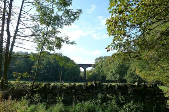 Rumtickle Viaduct taken by Stocksbridge Walkers are Welcome