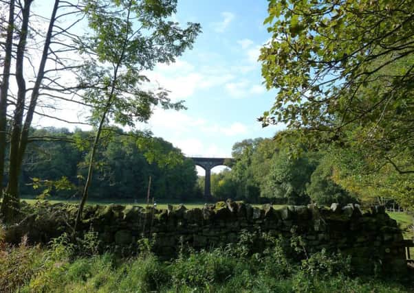 Rumtickle Viaduct taken by Stocksbridge Walkers are Welcome